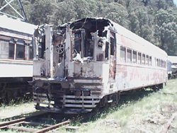 Fire damaged 761