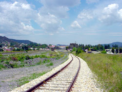 View from top of Coal Stage Hill